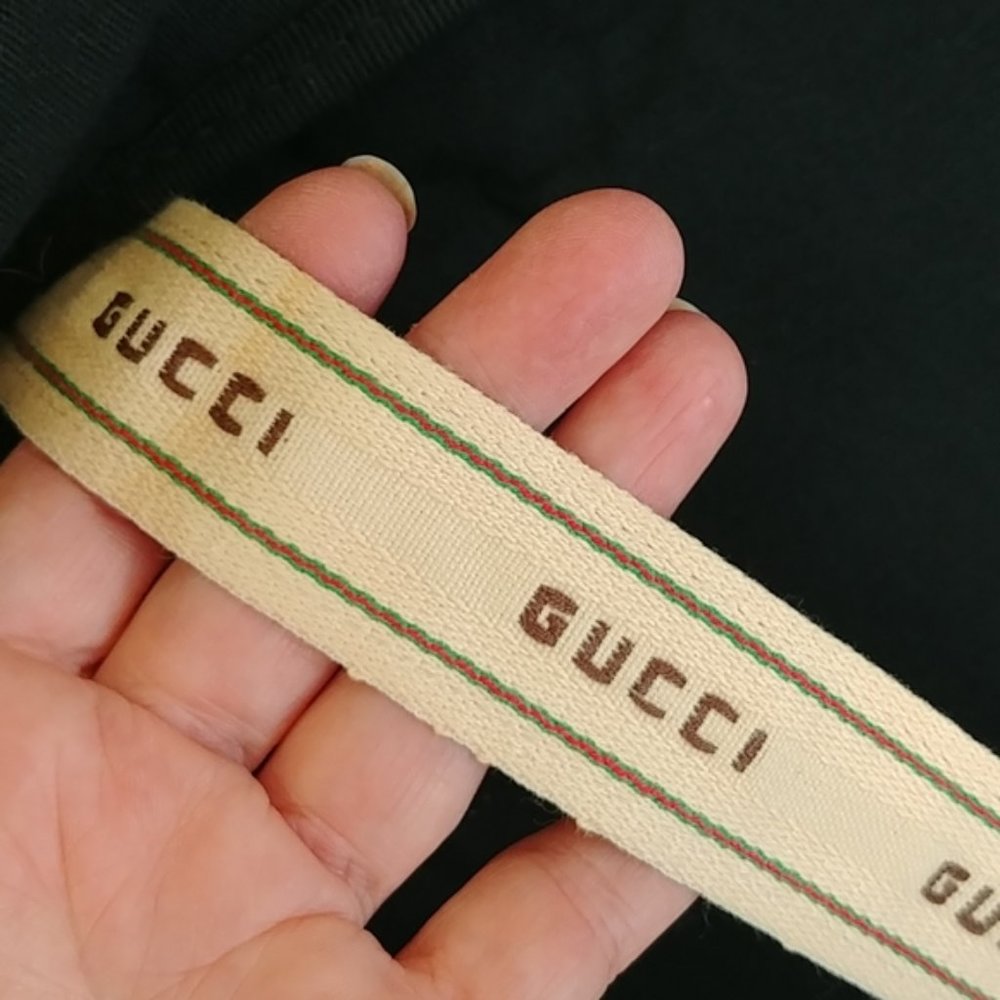 Gucci monogram Black Web Carry On duffle bag - Picture 12 of 15